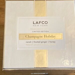 LAFCO New York Fragranced Candle Limited Edition Champagne Holiday